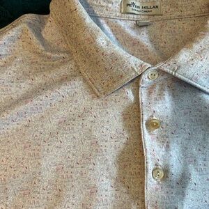 Peter Millar Men's Patterned Golf Polo